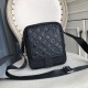 Top counter rat ruthless goods 2022 latest style LV nylon cloth with imported head layer flower leather men's small crossbody bag super hot mass shipment pull, clamoring counter goods   top original single goods   paper 