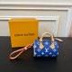 new   old pattern 5 colors In stock  MINI KEEPALL bag charm with keychain Louis Vuitton Louis Vuitton lv Mini Pillow Bag Pendant  This Mini Keepall bag and keychain is a bold and adventurous take on the classic handbag s