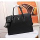 【Top Original Quality】 2022 Newest LV Double Pull Briefcase The original European imported cowhide sketches the iconic lines, made with imported equipment, fashionable and trendy, counter quality, more zipper pockets and