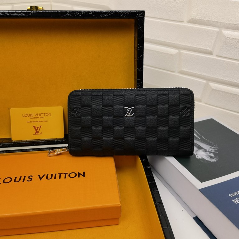 【Full Leather】【Original Quality Physical Photography Head Layer Leather】Small Model 666032 Imported Leather (Tail Single Wrestling Grain Leather Pressed Classic Square).LV . Louis Vuitton -Louis Vuitton Exquisite craftsm