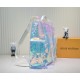 EXCLUSIVE PHOTO - UPGRADED   Model M53286 M41379 TRANSPARENT Dazzle! CHRlSTOPHER LARGE SHOULDER BAG This colorful Christopher Large Shoulder Bag demonstrates the forward-thinking vision of Louis Vuitton's Menswear Artist