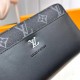 () [Original] LV Louis Vuitton  [Model] 666079 Small Wallet [Size] 19-10-2.5cm [Color] Black High-end quality (original authentic) [Material] Louis Vuitton Counter OEM Classics  Original imported   Cowhide  Genuine impor