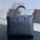 Exclusive  [Original Goods] LV Handheld BriefcaseModel 28052-5Size 39-28-7Counter new    Heavy hit replica   original leather replica   leather super soft   super large capacity   customized counter original hardware  sm