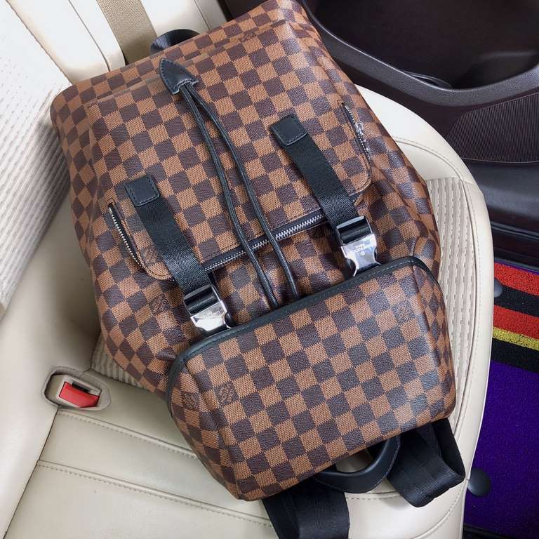 秘[LV 8089 backpack]     Italian Milan counter new    Imported special fabrics with cowhide  [Strong] Casual outdoor duffel bag, call the counter     Top single original goods   [Strong] That texture Impeccable, unique it