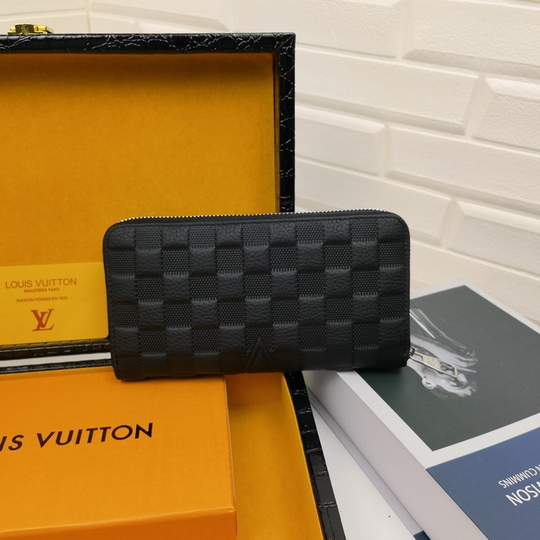 【Full Leather】【Original Quality Physical Photography Head Layer Leather】Small Model 666030 Imported Leather (Tail Single Wrestling Grain Leather Pressed Classic Square).LV . Louis Vuitton -Louis Vuitton Exquisite craftsm