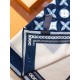 Price RLV2339  Original Lv [Monogram Flower Tile] 140cm Velvet Square Scarf, the square scarf focuses on the signature prints of the Resort Collection and tells the story of a long, relaxing summer vacation. The classic 