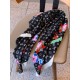 Elegant and noble Baby-like soft touch   synchronized counter [colorful appliqués] cashmere long scarf   clever use of the LV emblem pattern to create an eye-catching and bright look and feel, with a variety of color blo