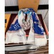 New LV2024 latest models   top design is too beautiful, truly awesome   [ring velvet long scarf]    physical genuinely beautiful   shawl with prints      regardless of the design of the airbrush are very in place   detai