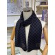 PriceCounter Sync   Donkey's new L Tessellated Knit Scarf features an eye-catching, classic Damier tessellated pattern with oversized LV letters and a rustic trim. The soft cashmere is a gorgeous texture. Highly recommen