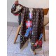 Elegant and noble Baby-like soft touch   synchronized counter [colorful appliqués] cashmere long scarf   clever use of the LV emblem pattern to create an eye-catching and bright look and feel, with a variety of color blo