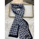 (LV) original single quality Imperial Hall of Fame superb donkey! Autumn and winter counter in the sale of top cashmere knitted scarf. With exquisite simple pattern combination into a classic pattern beautiful to the ext