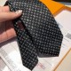 PricePackaging LV old flowers tie Louis Vuitton classic tie   old flowers jacquard design, men's must-have single product super stylish!