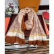 New 2024LV [300 pcs cashmere long scarf] physical genuinely beautiful   shawl with print   no matter the design of the airbrush are very in place   details are visible   the whole scarf gives people a big brand aura at t