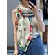 l2024 open spring new L.V Garden110110 [Both sides of the same color encrypted velvet, baby velvet level].LV Garden Mulberry Silk  Velvet Square Scarf is made up of Monogram elements with colorful flowers, showing the oo