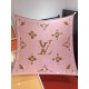 Price RLV2341  Original Lv square scarf in 140cm velvet is a creative take on a Louis Vuitton icon, with the Monogram pattern in three-dimensional relief, overlaid with large Monogram florals designed to catch the eye of