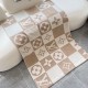 extreme hard goods, the classic LV pattern is popular all over the world, shocked the world louis vuitton neo mongaram old flower blanket   details at a glance, the texture is fine to burst, you can home concave styling,