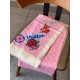 Elegant and noble Baby-like soft touch   synchronized counter [colorful appliqués] cashmere long scarf   clever use of the LV emblem pattern to create an eye-catching and bright look and feel, with a variety of color blo