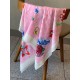 Elegant and noble Baby-like soft touch   synchronized counter [colorful appliqués] cashmere long scarf   clever use of the LV emblem pattern to create an eye-catching and bright look and feel, with a variety of color blo