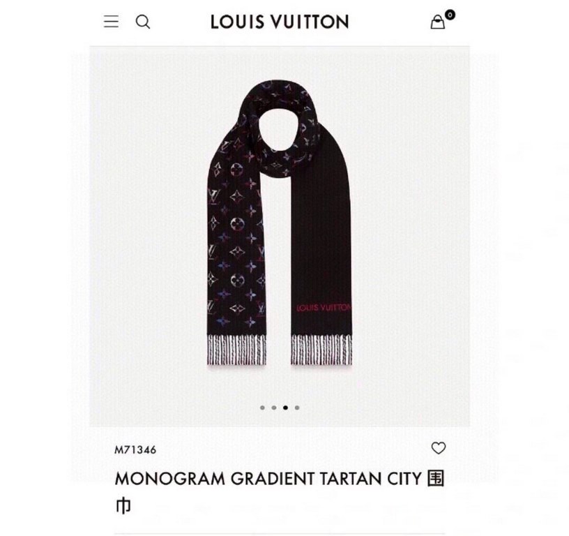 Price LV2023 new fall and winter the most beautiful men and women cashmere scarf Front is the star logo gradient blue The reverse side is a surprise plaid pattern very unique and moisturizing a scarf cashmere texture sof