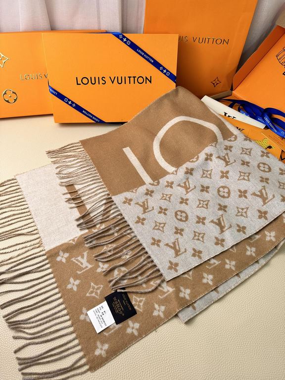 PricesLooking back to the SpringSummer 2018 show, the Monogram Split Scarf features the classic Monogram pattern across the entire length and the large Louis Vuitton logo on both ends for a statement-making look. Soft ca