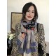 New on   really praise   donkey home new [L floral long scarf], convergence of Louis Vuitton elements Monogram flowers, LV letters, gradient color with cashmere fabric gorgeous texture, and ready-to-wear and accessories 