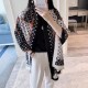 lv four-leaf clover 2023 Department of fall and winter new warm shawl, Misu senior gift level scarf  , exquisite four-leaf clover, big name feeling, 32 boutique fine yarn weaving, delicate specifications of 180-65cm or s