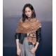 New Lv2024 The latest models   top design is so beautiful, truly awesome   [ring velvet long scarf]    physical genuinely beautiful   shawl with print      regardless of the design of the airbrush are very well in place 