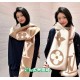 priceWarm and fashionable. Good quality to give the surprise of the fall and winter! White rich beauty temperament.LV this scarf is super practical and good looking ah!!!! Very heavy craftsmanship, double-sided different