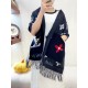 !!!LV new 10,000 heavyweight shawl!!!! The classic black and white cashmere shawl has a new feel and is really beautiful and textured! It has a very nice and cute name Teddy! The Teddy Reykjavik Scarf is a cashmere pashm