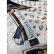 Price.   Donkey family new [V chain logo long scarf] cashmere long scarf, show LV letters in the classic Monogram pattern of dexterity changes, floral elements intertwined arrangement, embellished tassel trim. This size 