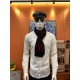 (LV) original single quality Imperial Hall of Fame superb donkey! Autumn and winter counter in the sale of top cashmere knitted scarf. With exquisite simple pattern combination into a classic pattern beautiful to the ext