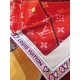 SLV2321   Original single Lv [MY TRUE LV] 90cm silk square scarf, square scarf to romantic symbols lyrical love music brand elements into the layers wrapped envelope pattern, heart-shaped pattern around the surrounding a