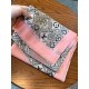 Lv's new four-leaf clover  print with the classic Monogram pattern and many of Louis Vuitton's signature design elements give this new scarf an enduring fashionable appeal. This scarf will add a touch of sophistication t