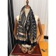 New LV home 2023 latest models   top design is too beautiful, truly awesome   [double-sided 300 support ring velvet long scarf]    physical genuinely beautiful   shawl with prints      regardless of the design of the air