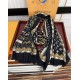 New LV home 2023 latest models   top design is too beautiful, truly awesome   [double-sided 300 support ring velvet long scarf]    physical genuinely beautiful   shawl with prints      regardless of the design of the air