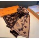 Price LV multi-functional knitted scarf, top high-end goods    stunningly beautiful versatile models   counter limited to oh   money are very difficult to order     top cashmere knitted scarf, the entire scarf all handma