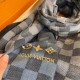 Explosive arrivals LV Checkerboard Classic Checkerboard Scarf for men and women   Soft and cozy cashmere brings the warmest and most intimate care this season   Top quality   Cashmere yarn weaves a beautiful and exquisit