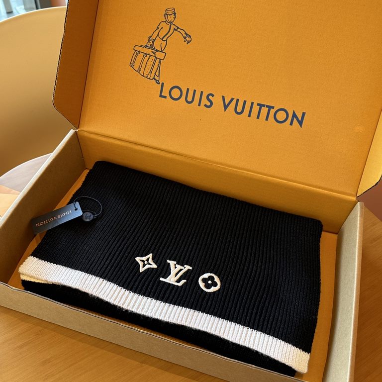 . PricesThe LV Headline scarf is a testament to Louis Vuitton's meticulous craftsmanship, combining soft knit and fine detailing with floral Monogram embroidery in the corners and elegant wool for winter wear.200 x 35 cm