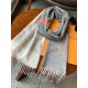 Rare high-end men's models, family benefits  LV very positive men's scarf ~ fabric love, very soft and delicate comfortable  atmospheric simplicity, super good-looking men's God with the color, any boy will like the para