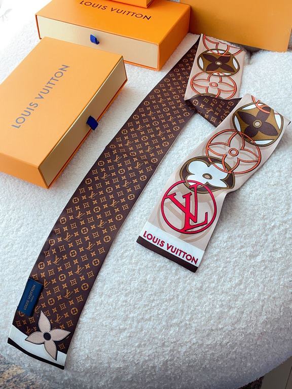 LV double silk belt   [cutting-edge   counter the latest models to come   goddess must enter France imported silk fabric very special touch   super multi-purpose neckerchiefs, hair bands, bag accessories, belts ..... And