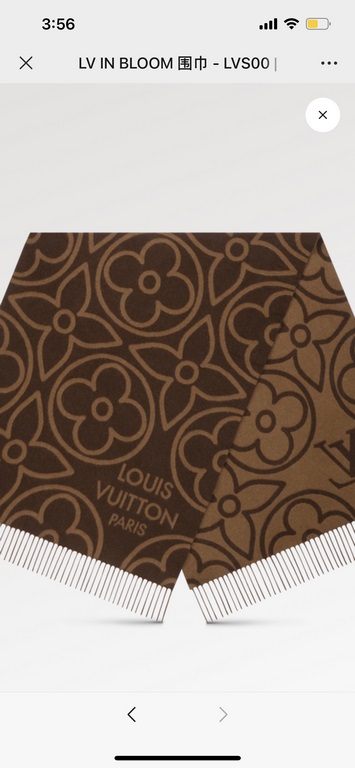 [The quality is super awesome, this price is truly super value to home! LV another fall and winter section scarf, old flower is LV's most fashionable design! The special thing about this section is that the style is Lv's