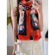 Will glow bright scarf 2023 spring new limited series popping to la LV original single authentic. Early fall staple models. Wear Le Tout Paris long scarf LV bags and the bottom of the logo rich details, more feminine cha