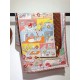 SLV2313  Original Lv [Vivienne's World] 90cm Silk Square Scarf, the square scarf details the cozy life of Louis Vuitton's beloved mascot Vivienne, depicting her enjoying sunbathing, sewing, and soaking in the dollhouse, 