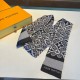 P New, LV staple double layer silk hair ties . Mixed counter come   VIP recommended   real fashion items, tribute to the classic. Can be used as a scarf or hair tie, can also be tied in the bag handle. ~Ties. Bow tie. Va