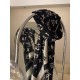 LV jacquard scarf truly awesome  original 11 customized   Miss LV long scarf taken from a fine, lightweight silk-wool blend, eye-catching presentation of the Monogram pattern and tasseled edges, and more Louis Vuitton lo