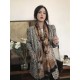 New on   really praise   donkey home new [L floral long scarf], convergence of Louis Vuitton elements Monogram flowers, LV letters, gradient color with cashmere fabric gorgeous texture, and ready-to-wear and accessories 