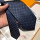 PricePackaging LV old flowers tie Louis Vuitton classic tie   old flowers jacquard design, men's must-have single product super stylish!