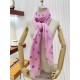 Exclusive customized   LV new Really awesome   [L embroidery LOGO]   texture fine style mature long scarf is the ideal match for many shapes, cut from precious cashmere, decorated with knitting with LOGO floral pattern w