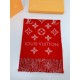 that   Simple letter combination2022 Counter New WoolSimply L's scarf amplifies the classic Monogram pattern across the entire width, illustrating the design heritage while brightening up the focus of everyday wear, with