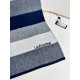 Price 2023 Lv pop-up arrives! Knitted stripes]  Universal scarf for men and women, low-key color scheme more enjoyable fashion high-end, 100% knitted cashmere classic stripes knitted   scarf   high cutting-edge products 